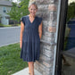 Navy Tide Dress
