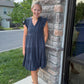 Navy Tide Dress