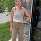 Sweet Lace Cami- Cream