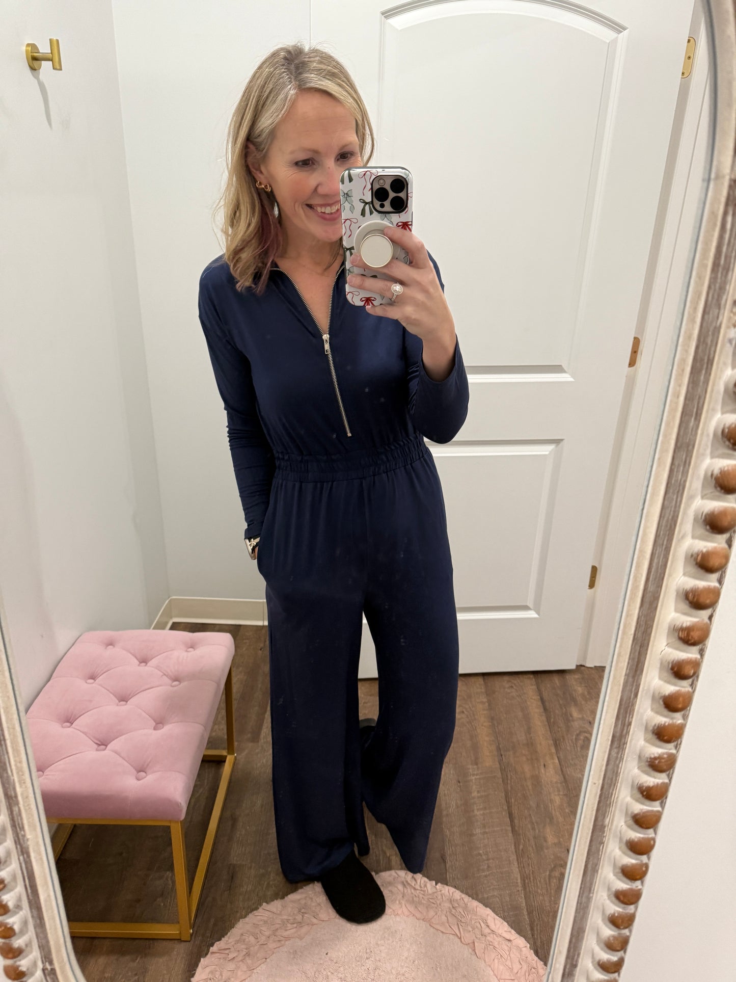 Claire Zipper Jumpsuit