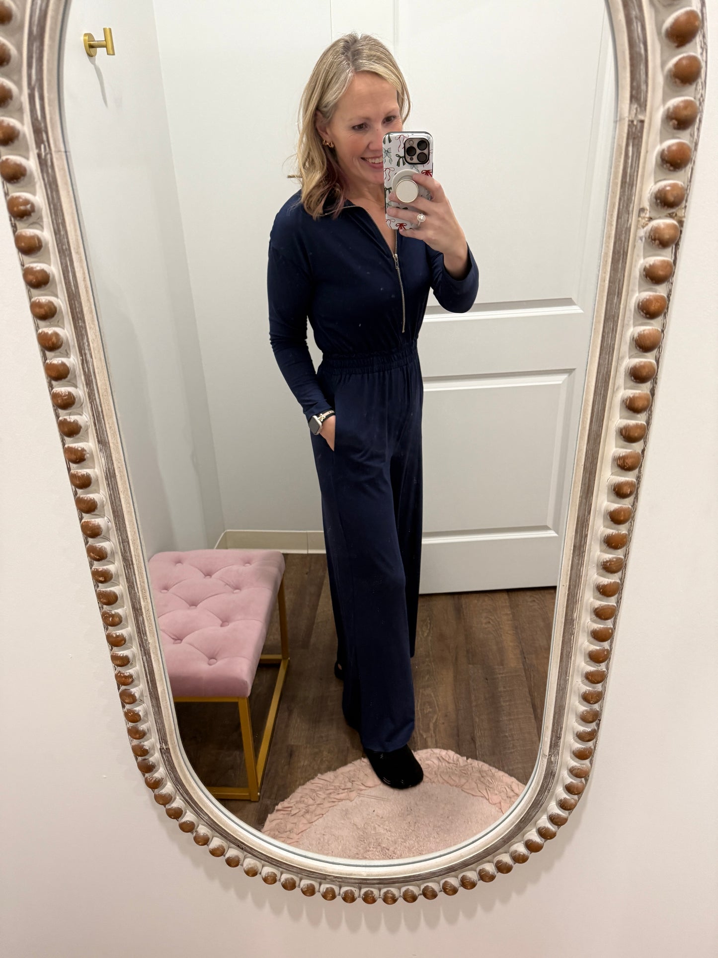 Claire Zipper Jumpsuit
