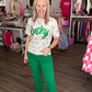 Kelly Green Pop Jeans