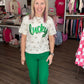 Kelly Green Pop Jeans