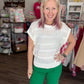 Kelly Green Pop Jeans