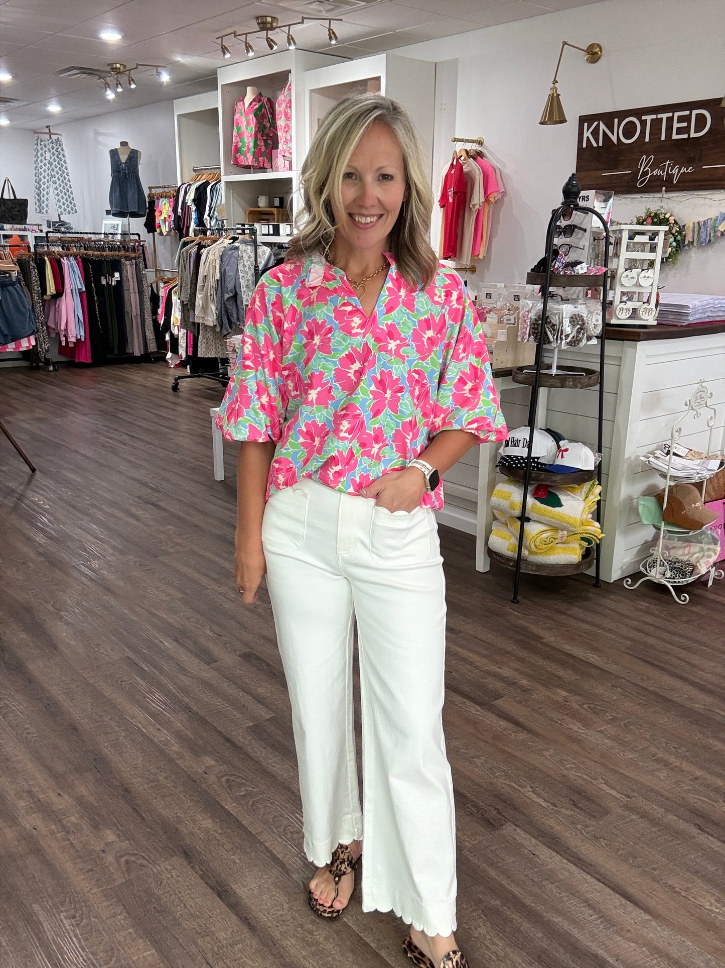 Scallop Society Pant- White