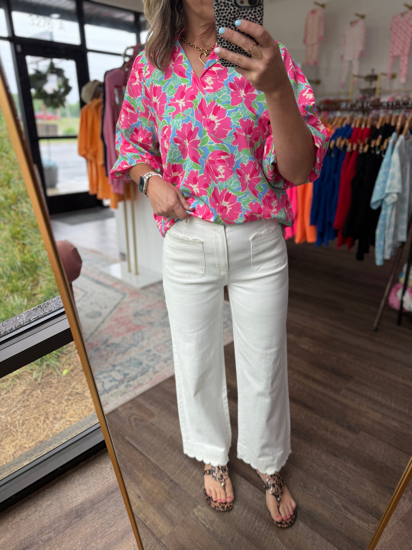 Scallop Society Pant- White