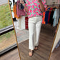 Scallop Society Pant- White