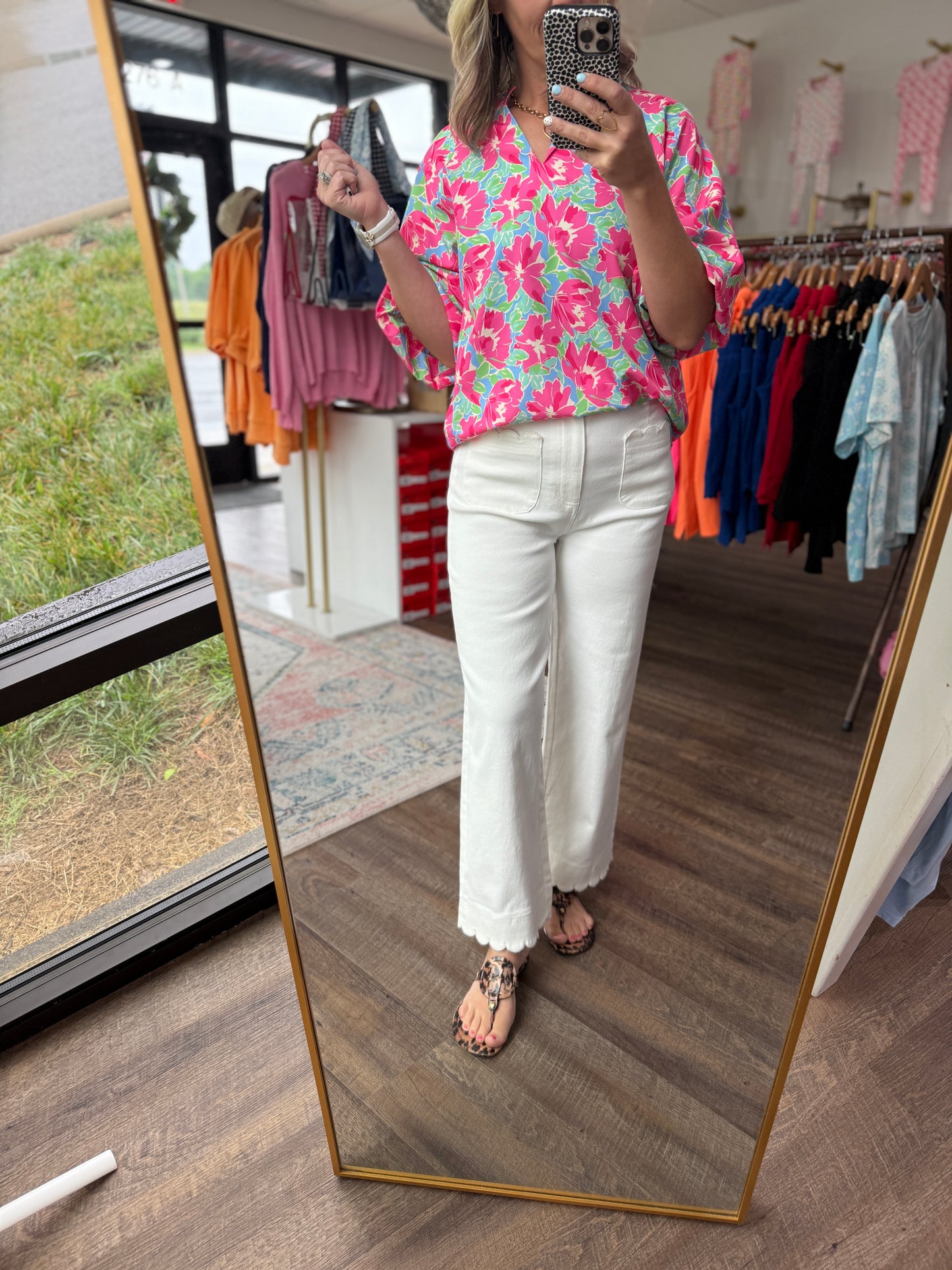 Scallop Society Pant- White
