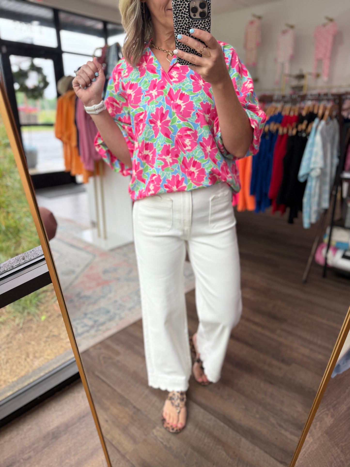 Scallop Society Pant- White