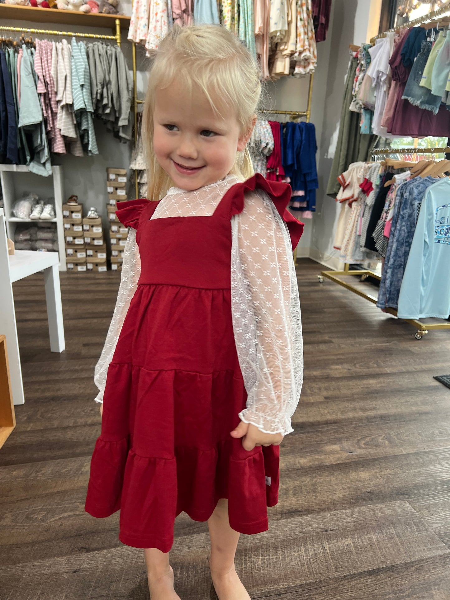 Spiced Apple Twirl Dress