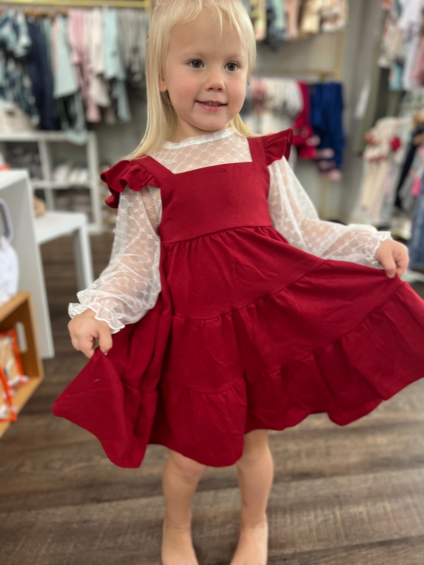 Spiced Apple Twirl Dress