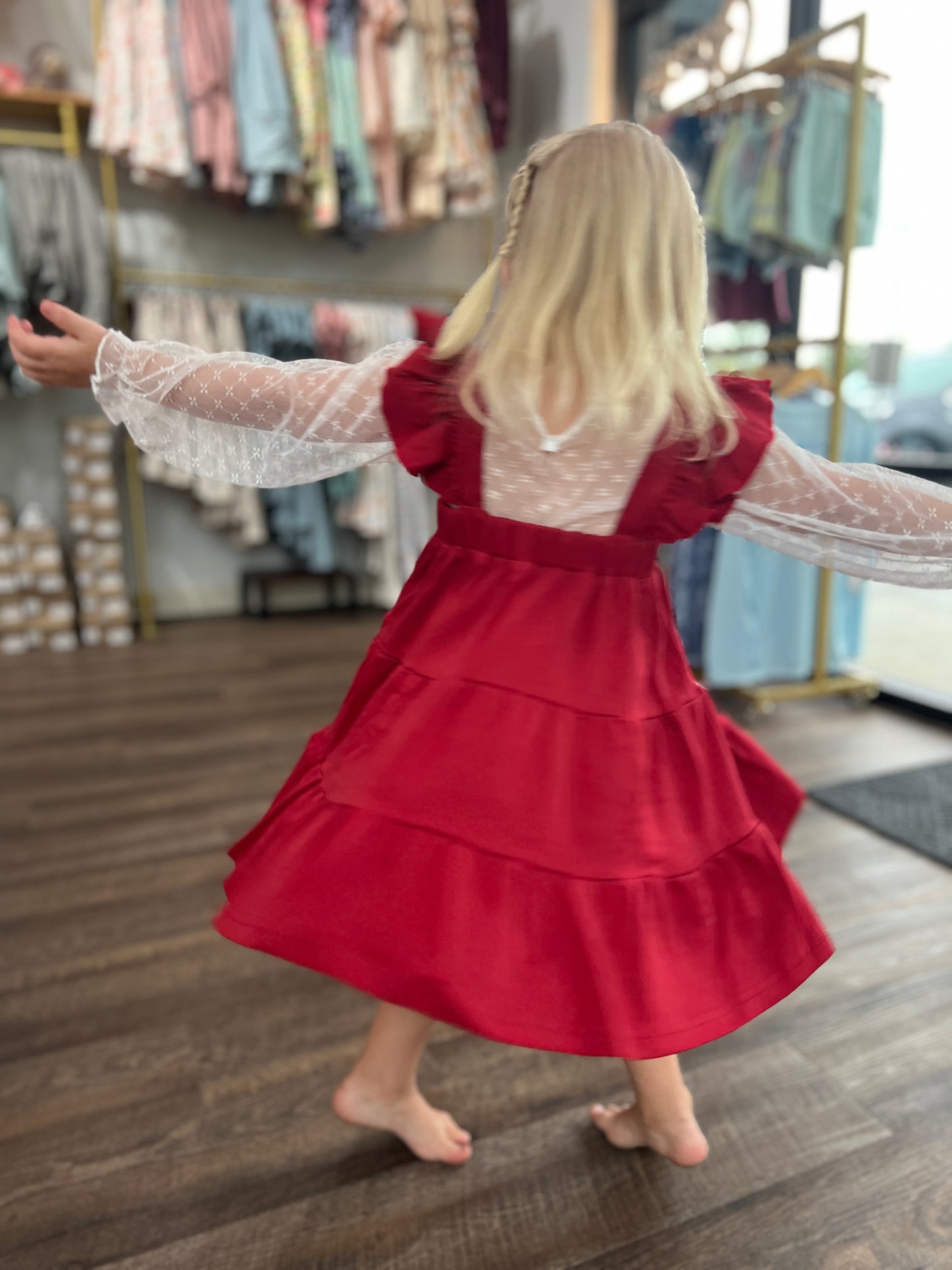 Spiced Apple Twirl Dress