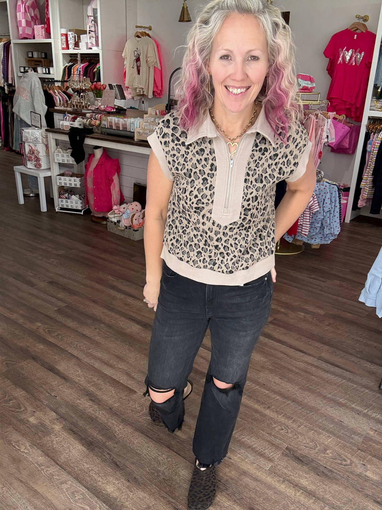 Blackout Distressed Jean