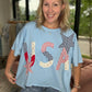 USA Patchwork Top