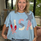 USA Patchwork Top