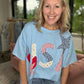 USA Patchwork Top
