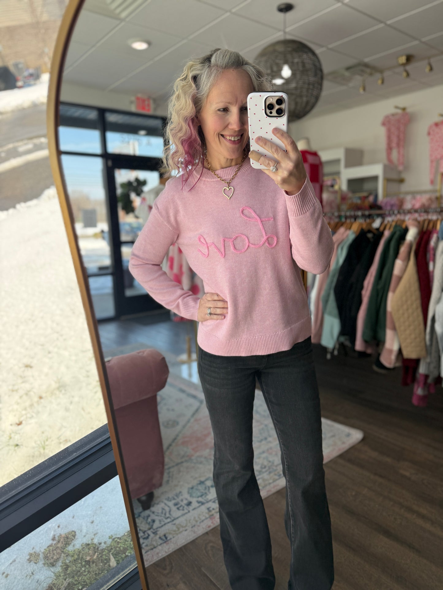 Vintage Charcoal Flare Denim