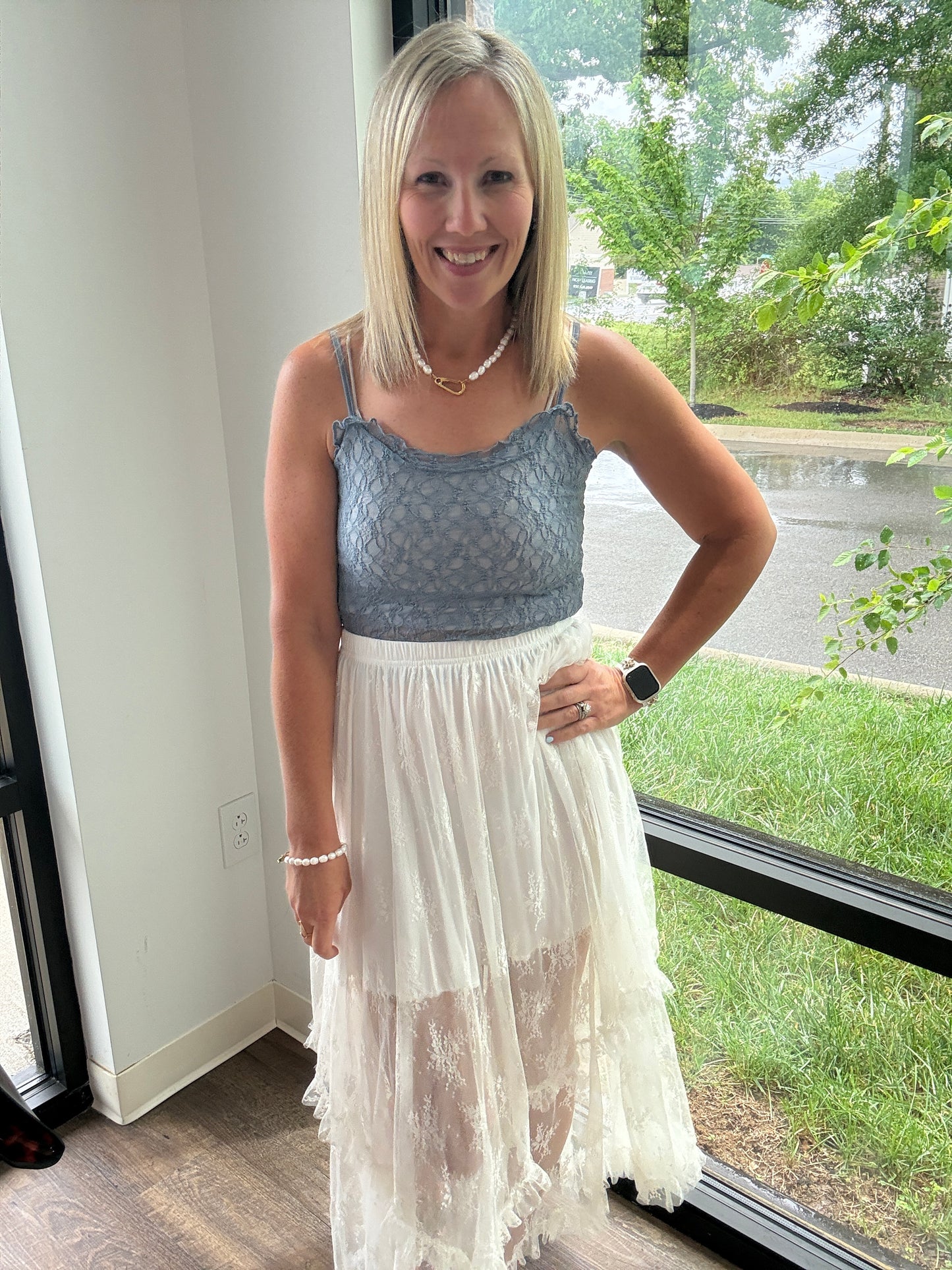 Heaven Sent Lace Skirt