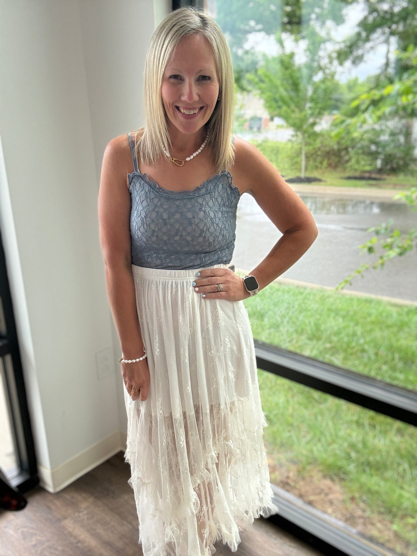 Heaven Sent Lace Skirt