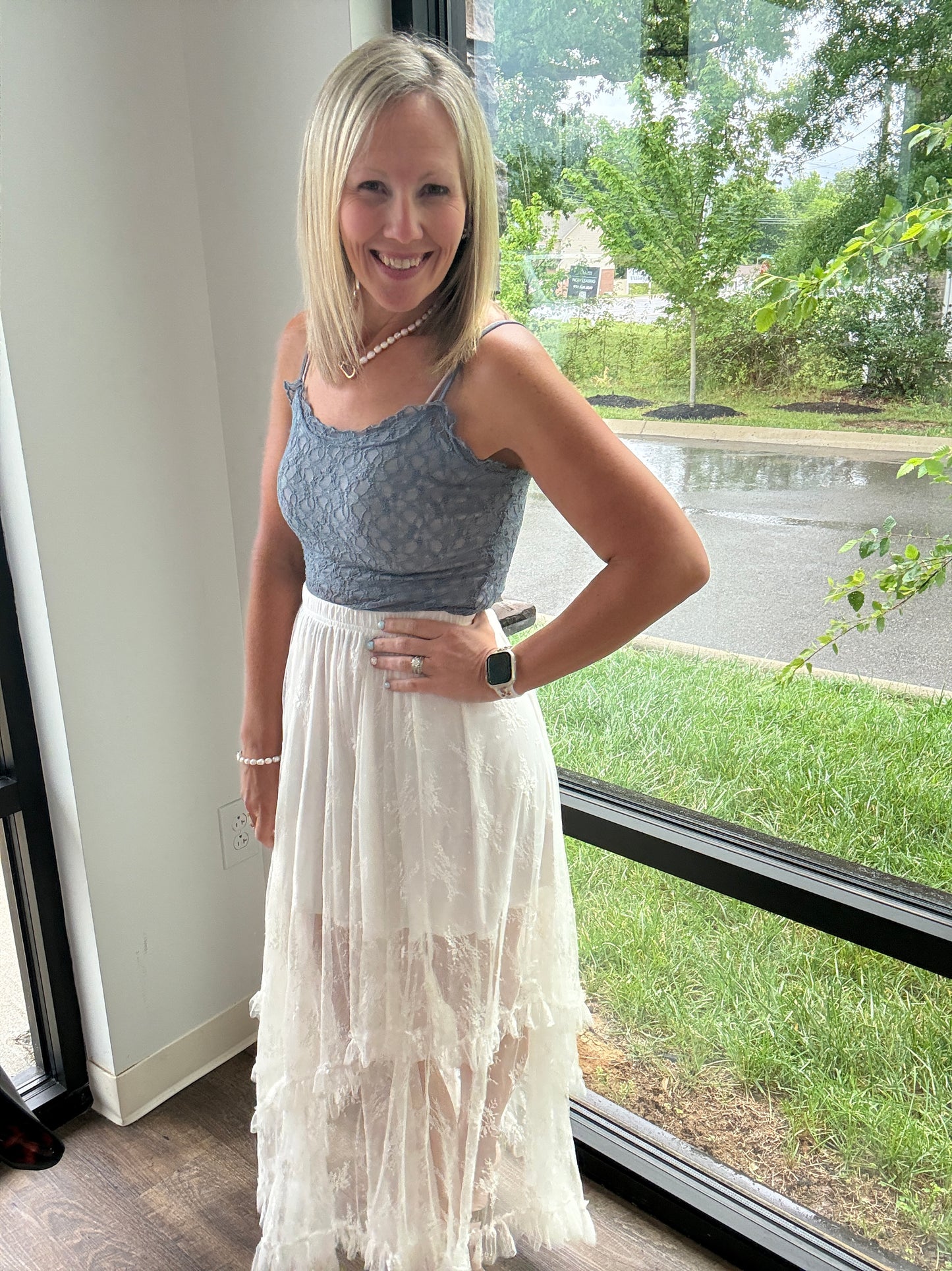 Heaven Sent Lace Skirt