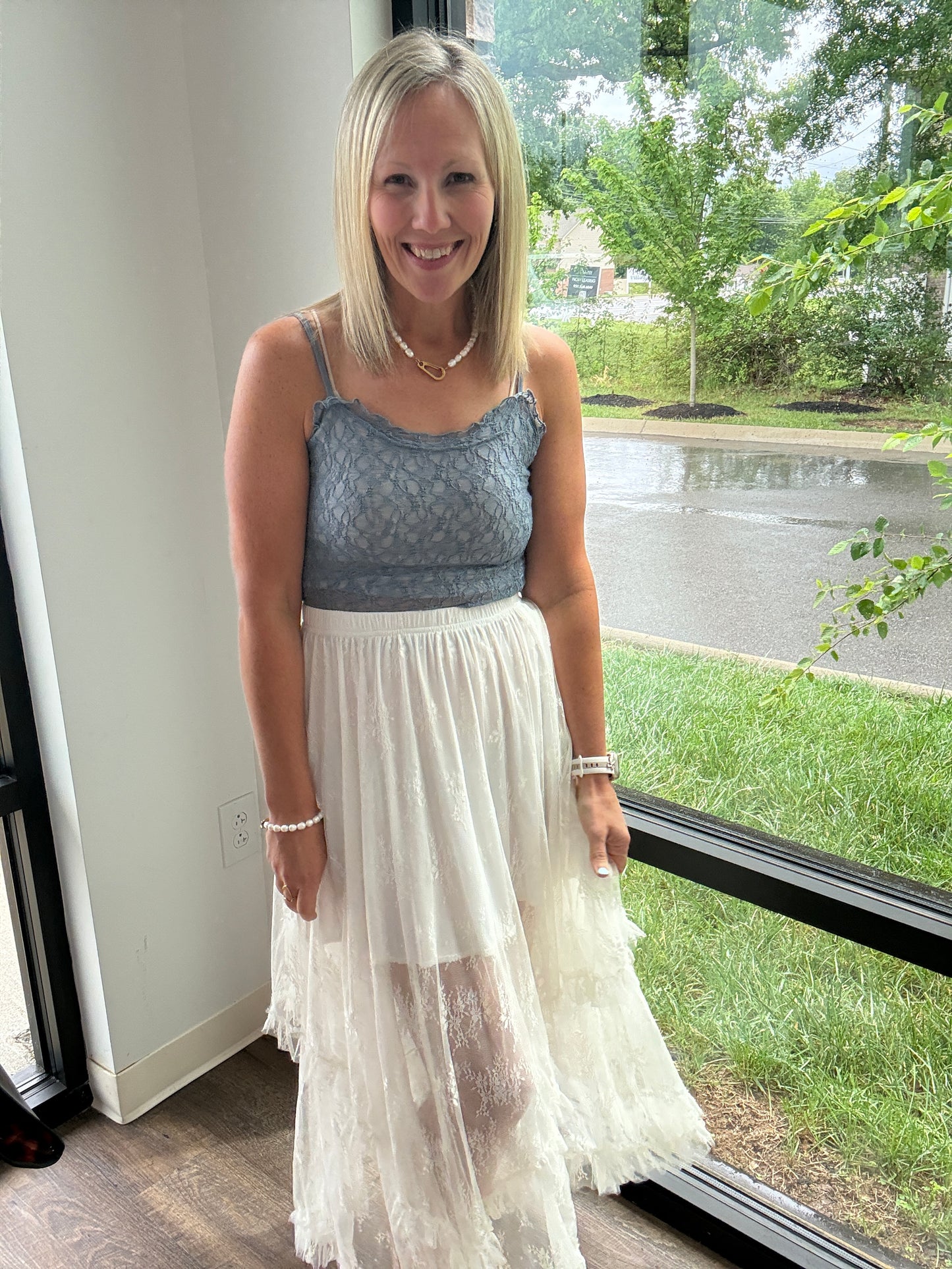 Heaven Sent Lace Skirt