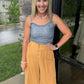 Boardwalk Gauze Pants- Lemon