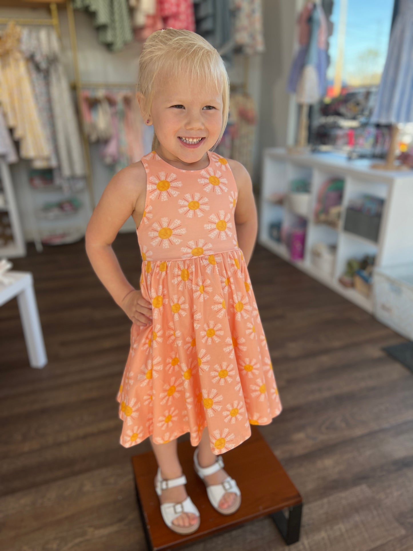 Blooming Sunshine Twirl Dress (2,4)