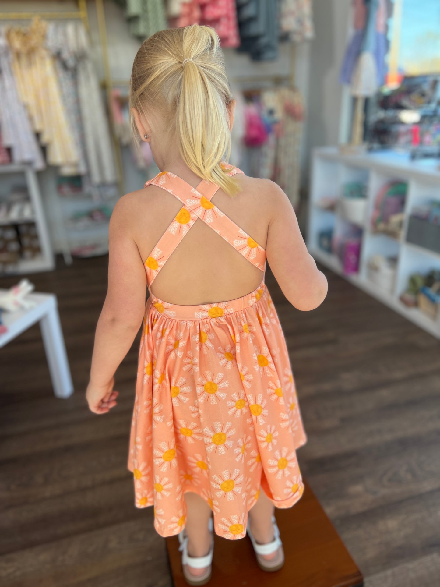 Blooming Sunshine Twirl Dress (2,4)