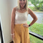 Sweet Lace Cami- Cream