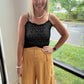 Boardwalk Gauze Pants- Lemon