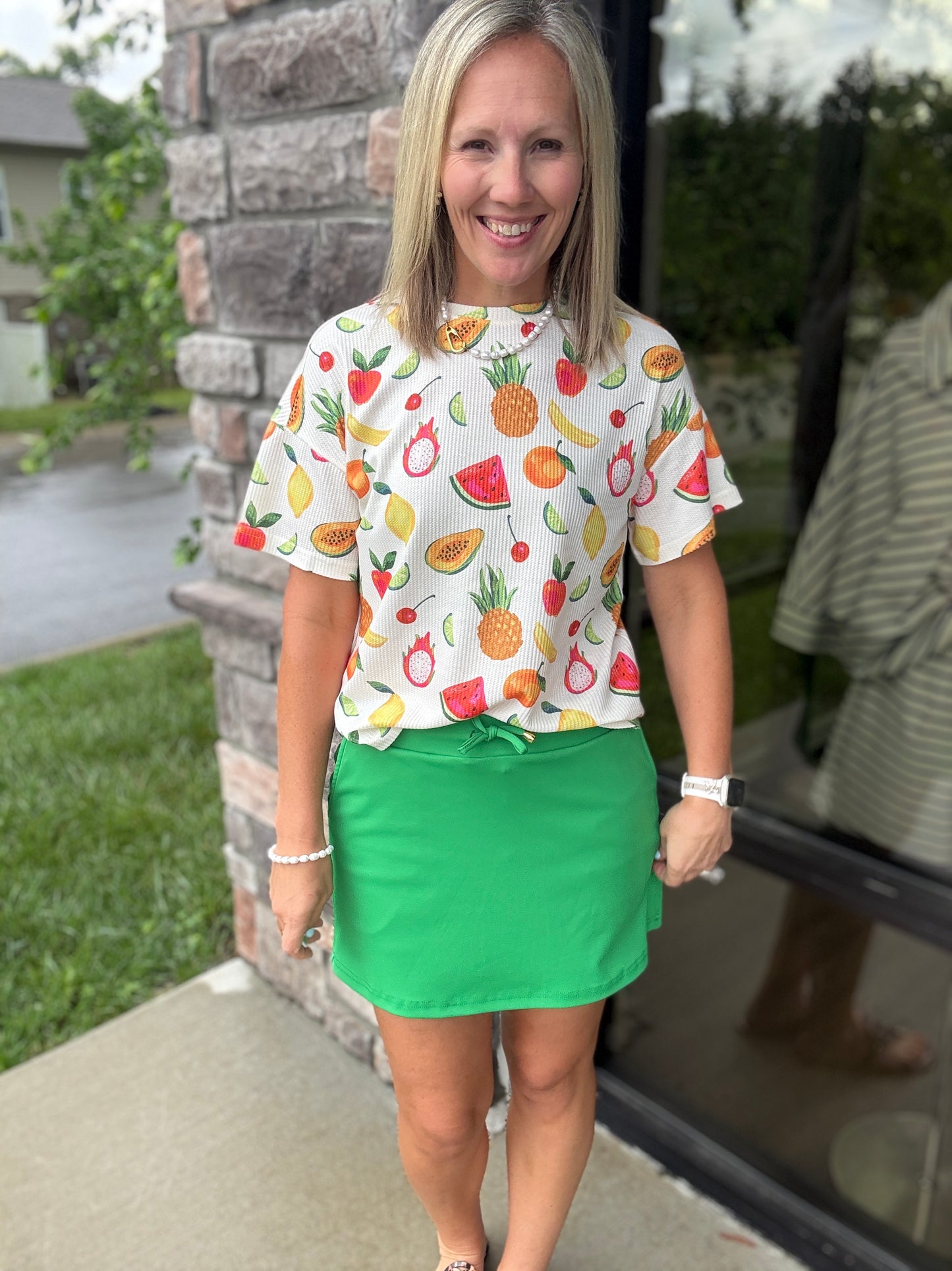 Fruit Stand Waffle Tee