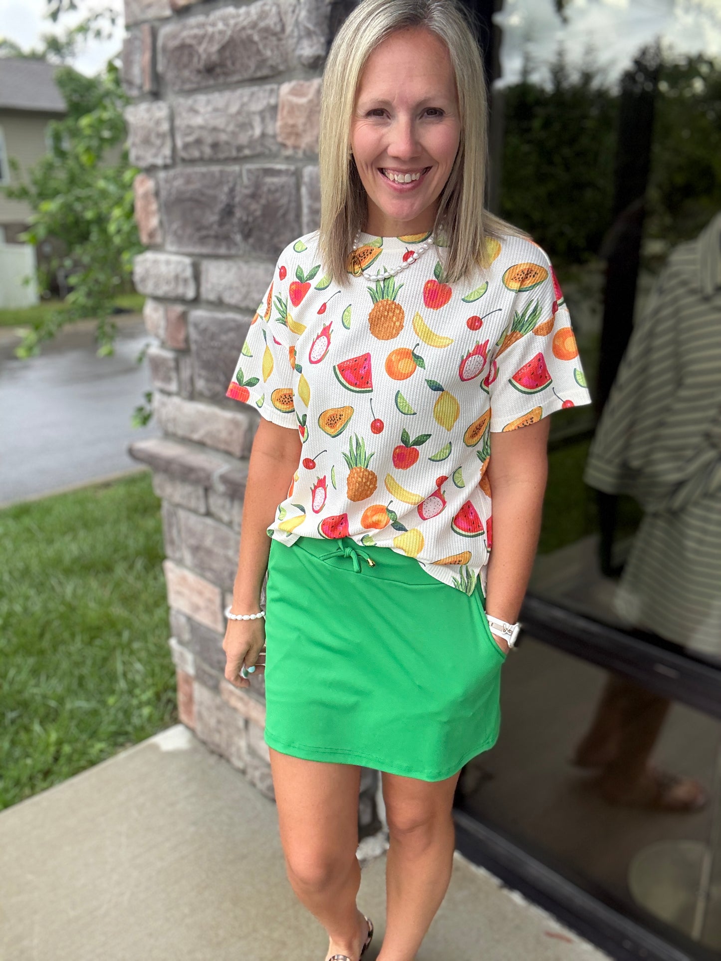 Fruit Stand Waffle Tee