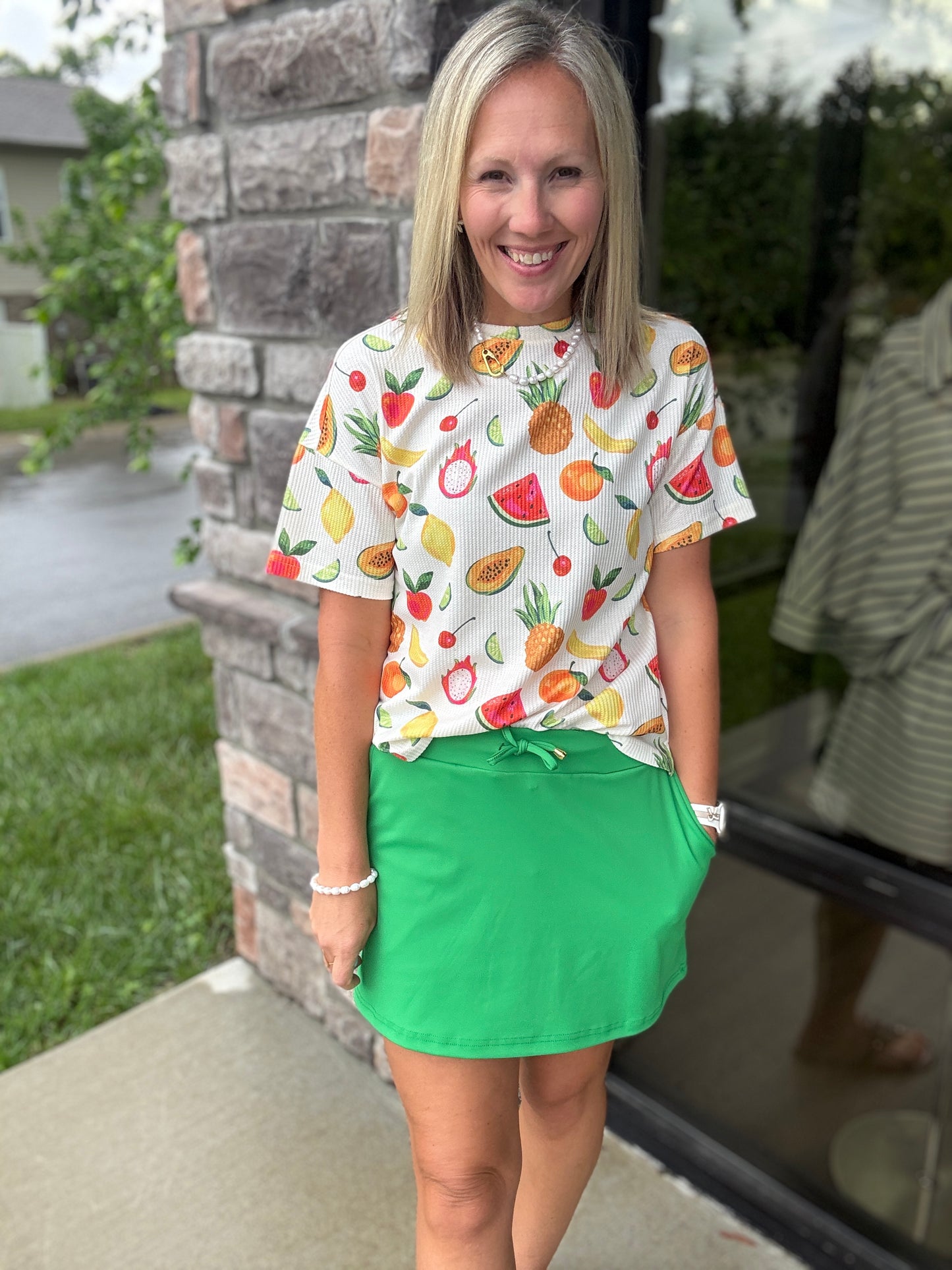 Fruit Stand Waffle Tee