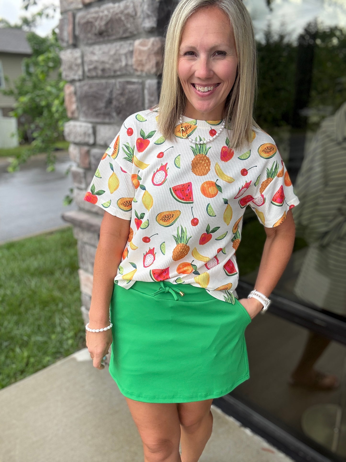 Fruit Stand Waffle Tee