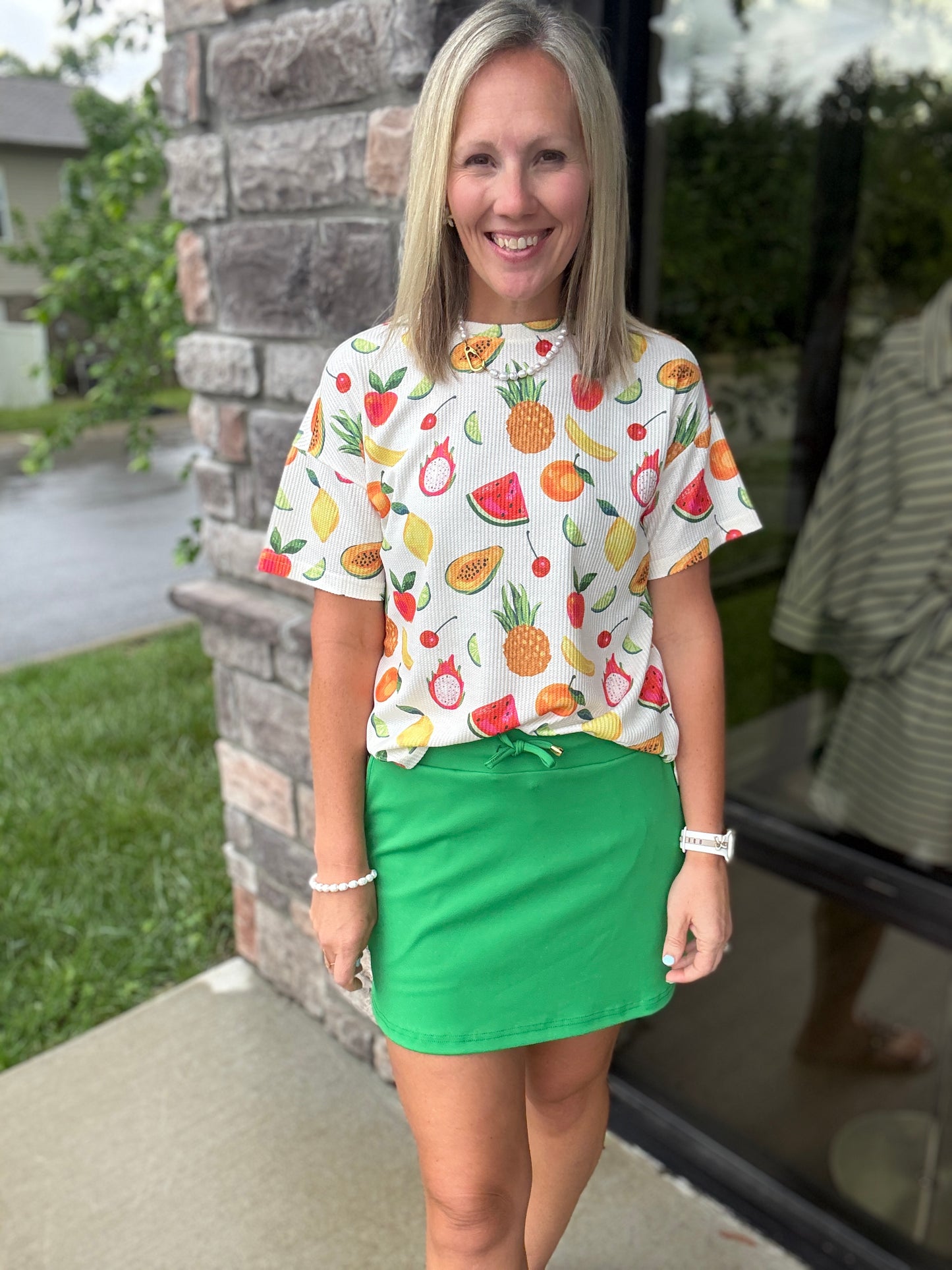 Fruit Stand Waffle Tee