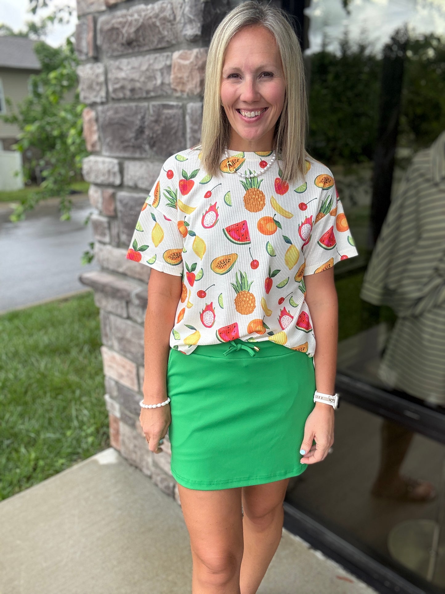 Fruit Stand Waffle Tee