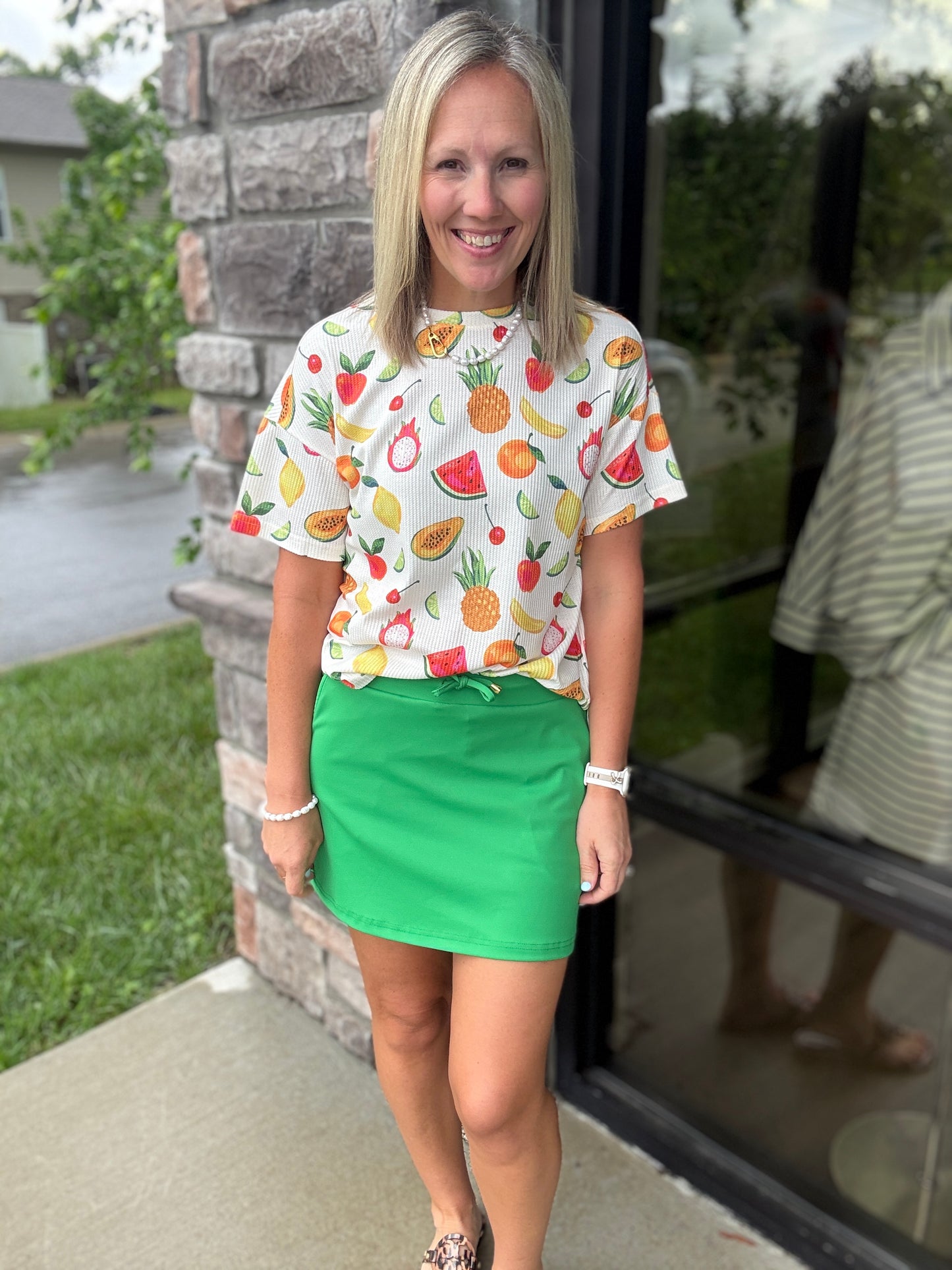 Fruit Stand Waffle Tee