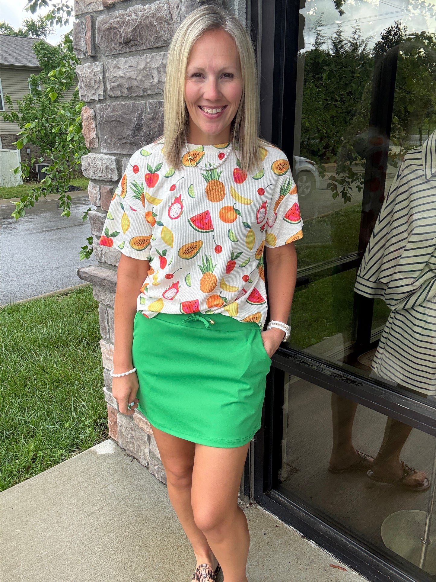 Fruit Stand Waffle Tee