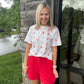Coastal Drift Waffle Tee