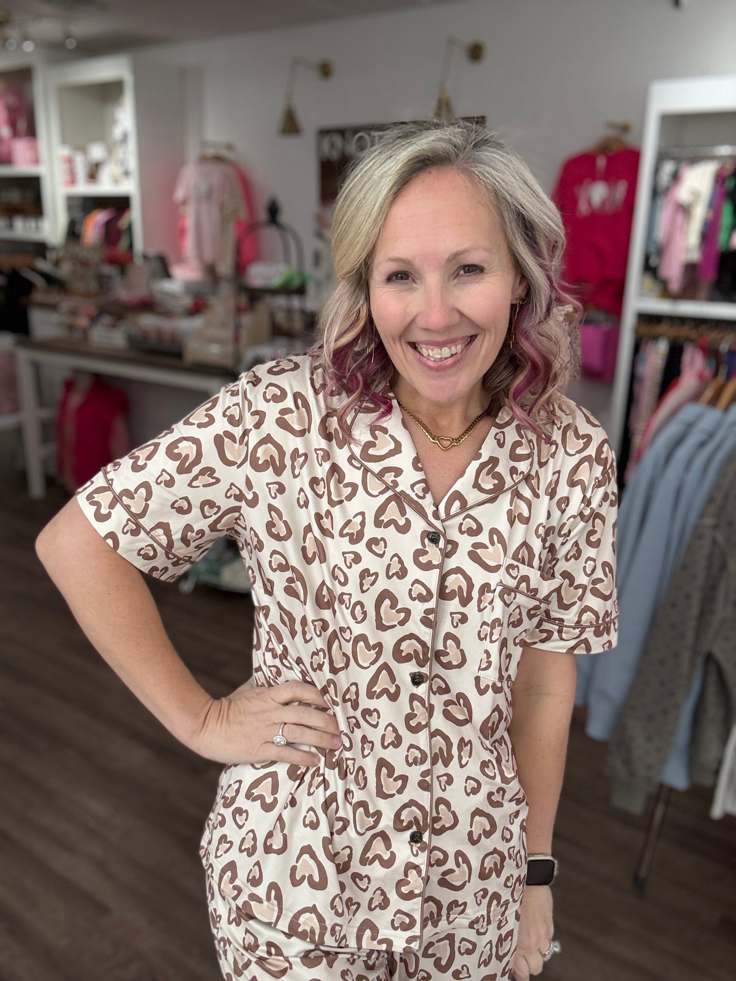 Wild at Heart PJ Set