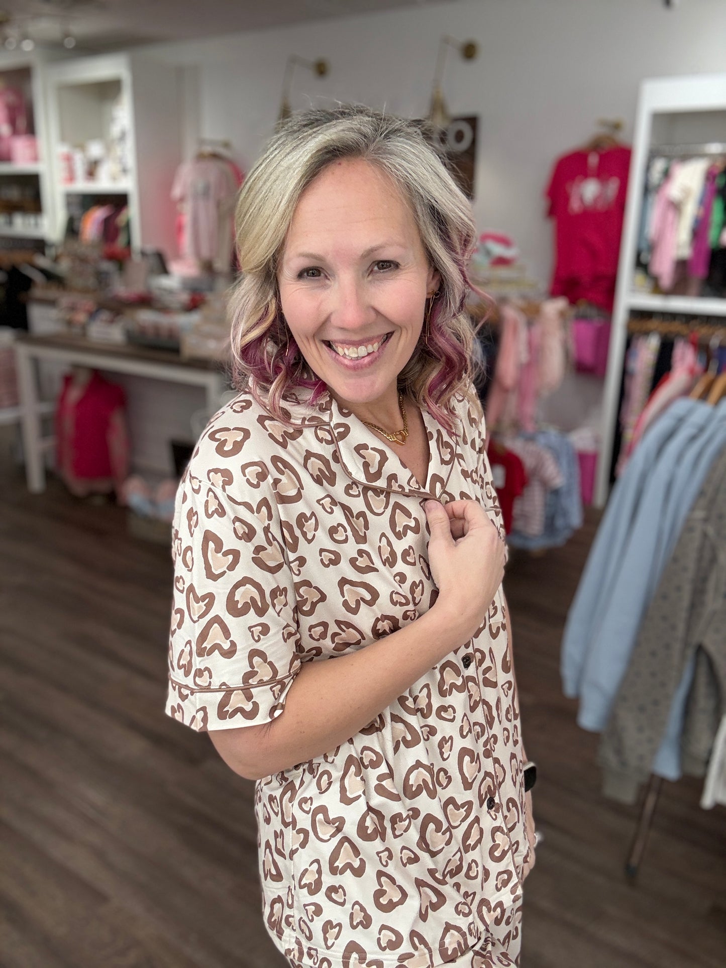 Wild at Heart PJ Set