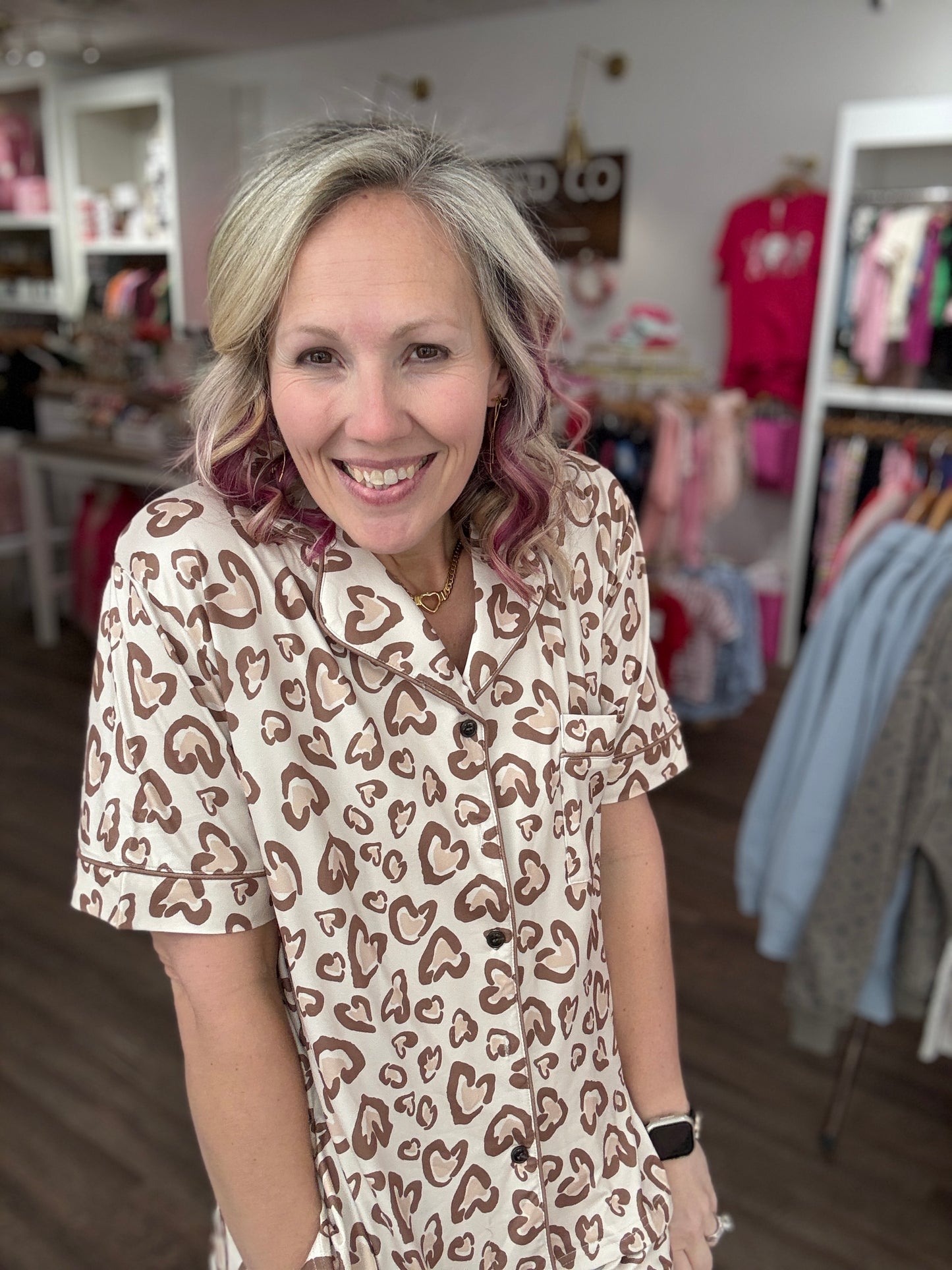 Wild at Heart PJ Set