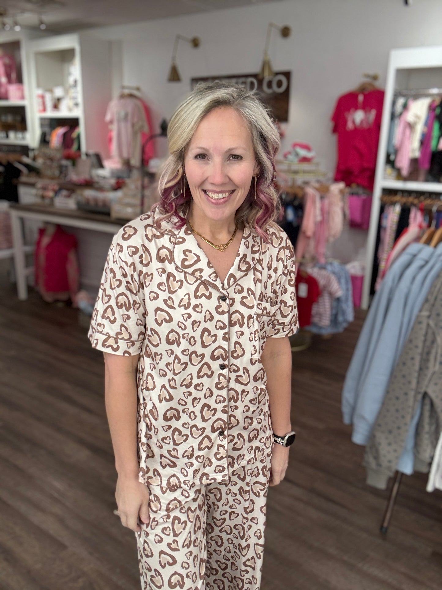 Wild at Heart PJ Set