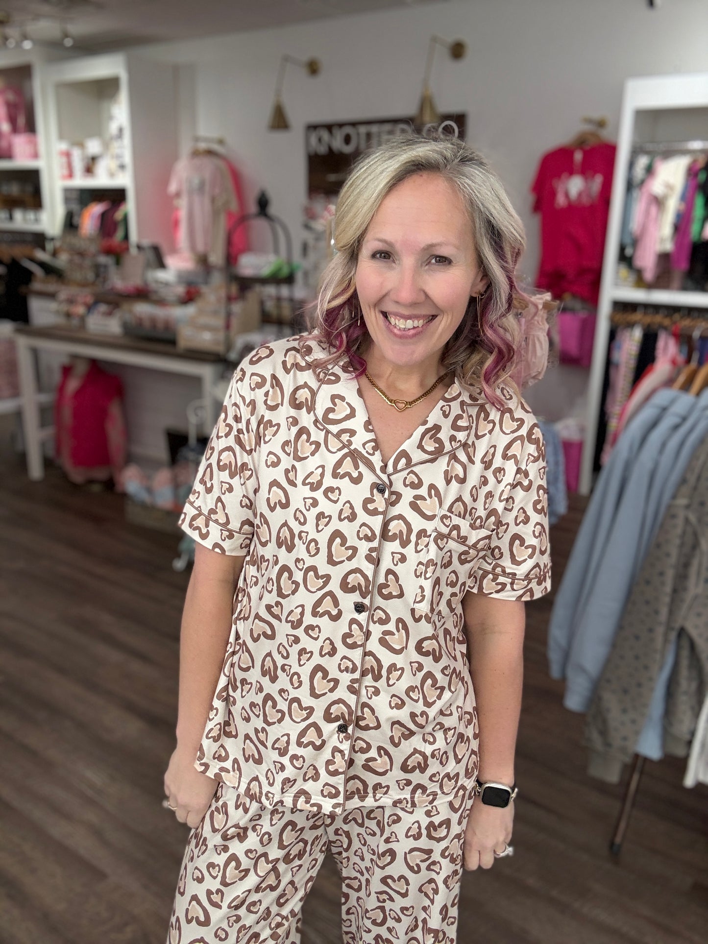 Wild at Heart PJ Set