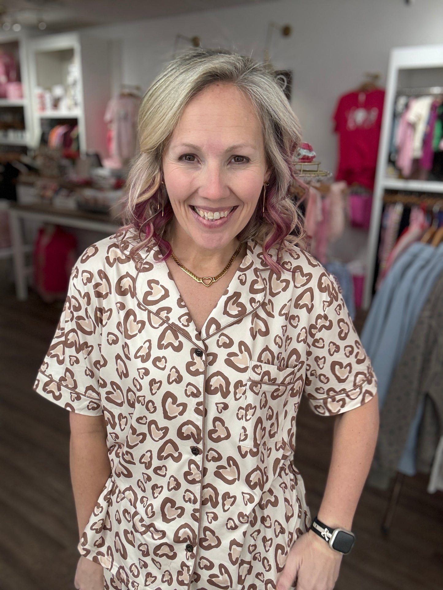 Wild at Heart PJ Set