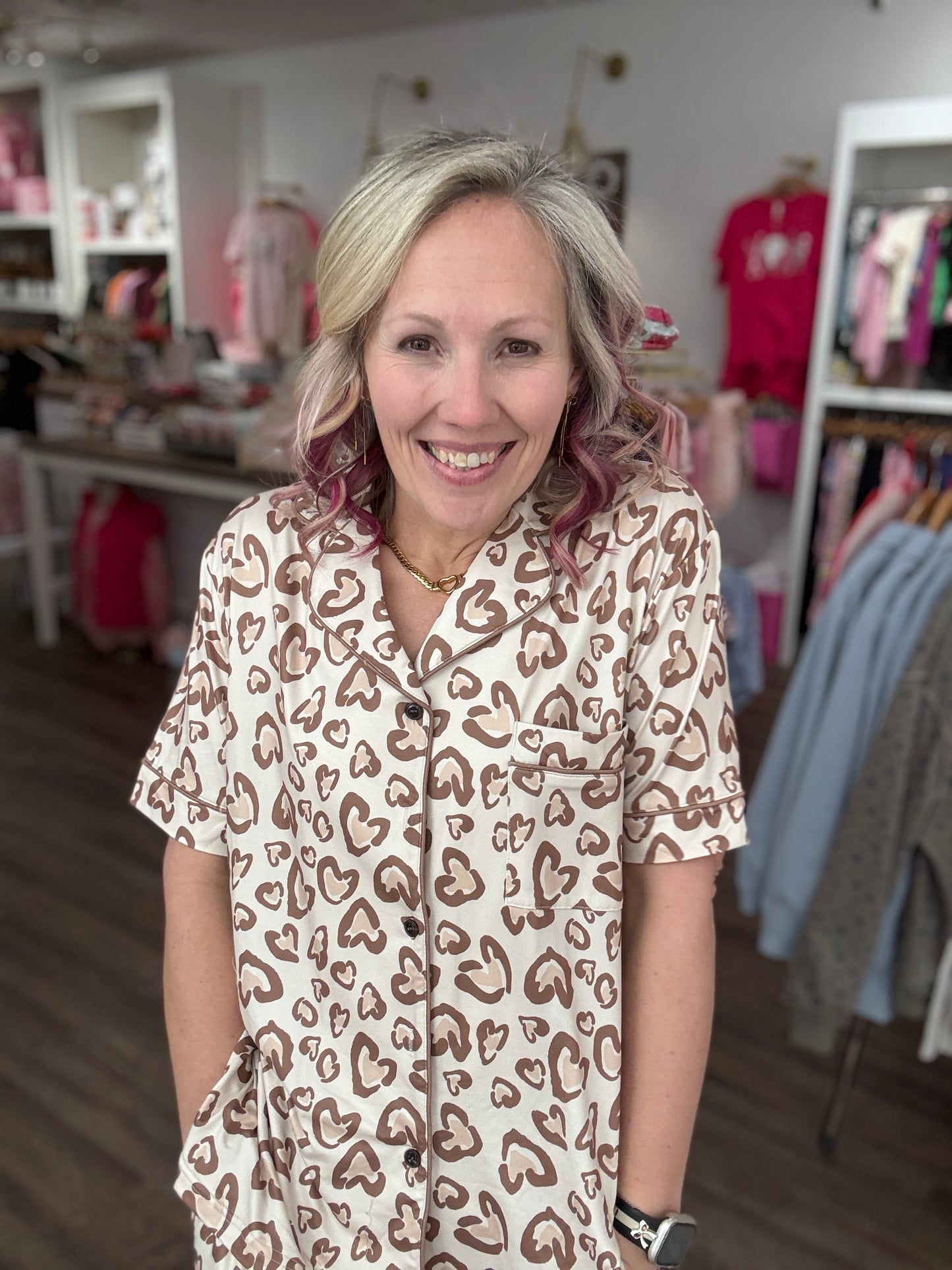 Wild at Heart PJ Set