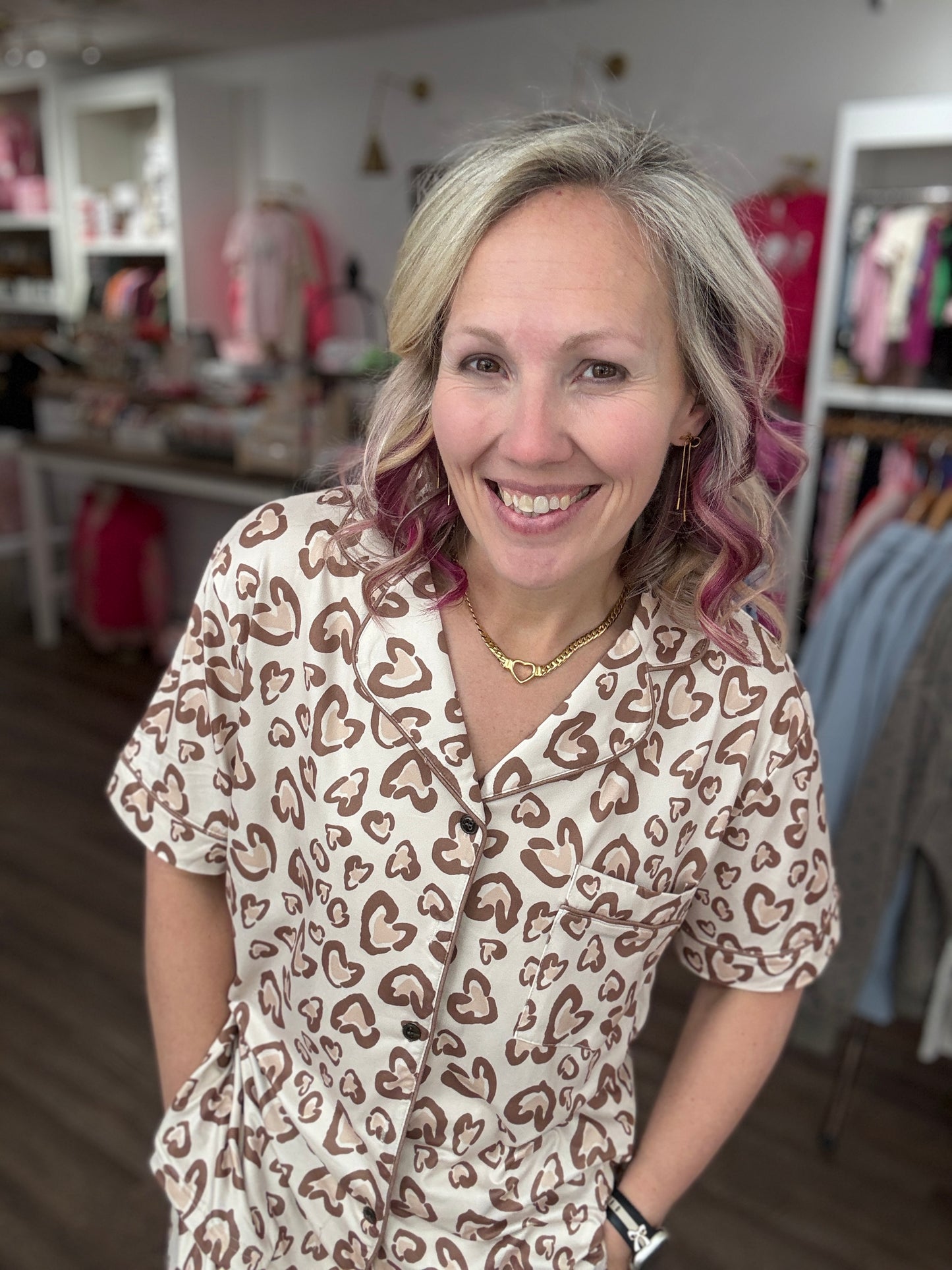 Wild at Heart PJ Set