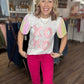 Pop Of Pink Denim