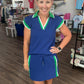 Navy Playbook Skort Set