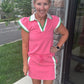 Pink Playbook Skort Set